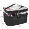 Makeup Bags Double Layer Travel Cosmetic Cases Make up Organizer