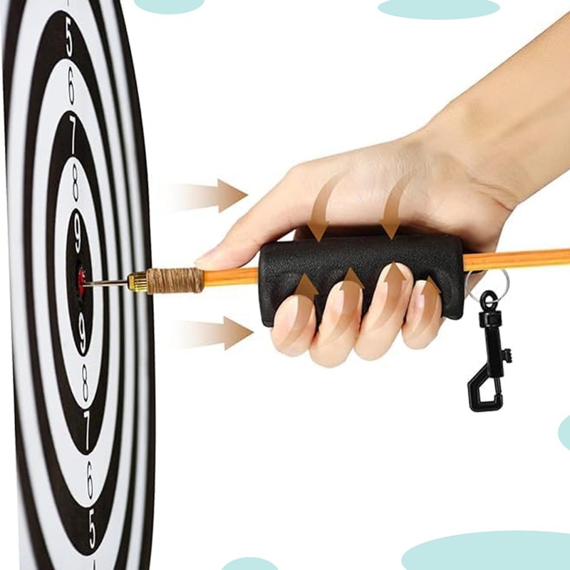 Roczential Archery Arrow Puller, Rubber Arrow Puller with Belt Clip