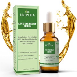NOVEHA Sérum Para El Alivio De Orzuelos | Para El Tratamiento De La Blefaritis Y Protuberancias En Los Párpados (20 Ml)