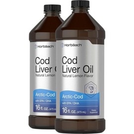 Holbach Cod Liver Oil Cord River Oil Contains EPA DHA Lemon Flavor 473ml 2 Pieces / 홀바흐 대구간유 코드리버오일 EPA DHA 함유 레몬맛 473ml 2개
