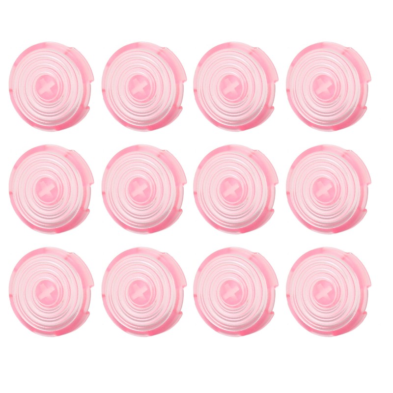 12pcs Arcade Button Cover Replace Mechanical Push Button Cover for