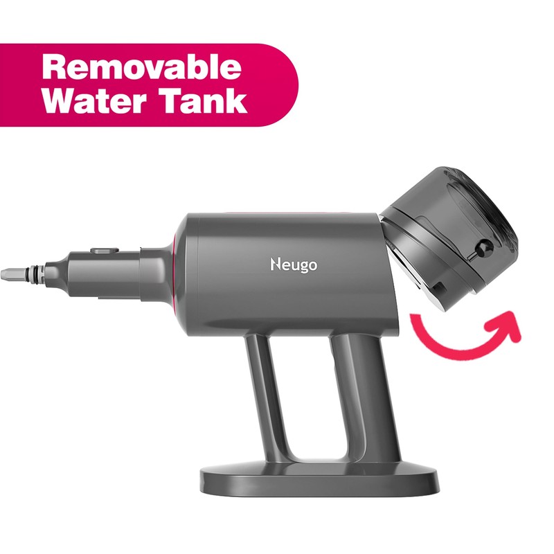 Removable Water Tank 12oz for Neugo NE055 Series Grey Steam
