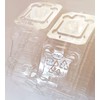 20PCS Computer CPU Case Tray Packaging Clamshell for Intel LGA775
