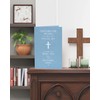 UK Greetings Confirmation Card For Boy With Envelope - Blue