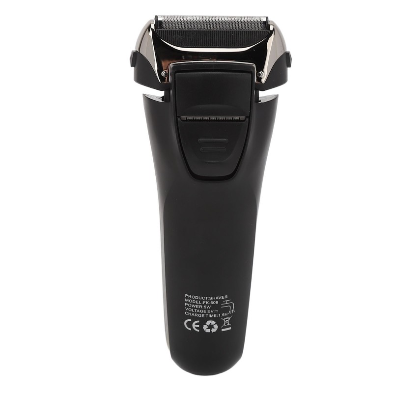 Men Cordless Electric Face Shaver Digital Display USB Rechargeable Washable