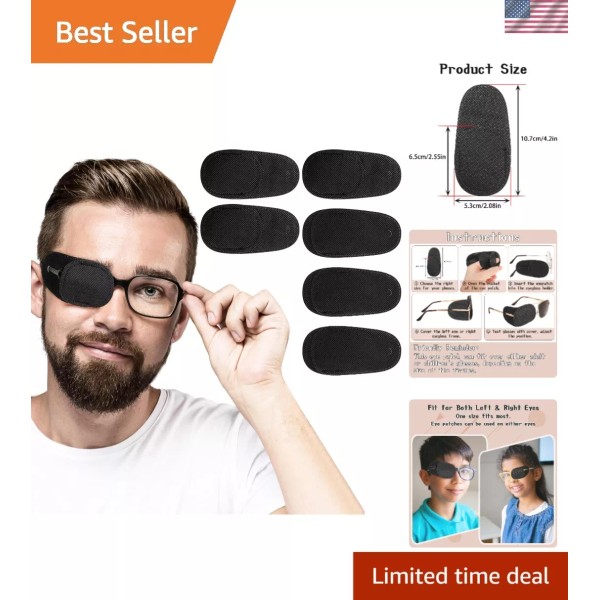Unbranded 6PCS Eye Patches for Adults Kids, Medical Eye Patch
