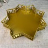 Ramadan Food Serving Tray Iron Food Plate Dessert Pastry Candy