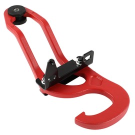 SCITOO Heavy Duty Front Tow Hooks Compatible with 2009-2010 for Dodge for Ram 2500, 2011-2019 for Ram 1500, 2011-2019 for Ram 2500, 2011-2019 for Ram 3500 Replace 82210967 68196982AA,Red