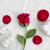 Lily's Lyric Flower Crochet Kit | Red Rose | Step-by-Step