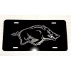 Unbranded Arkansas Razorbacks Aluminium License Plate Highest Quality All Vehicles