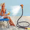 Portable Outdoor Misting System with Adjustable Nozzle