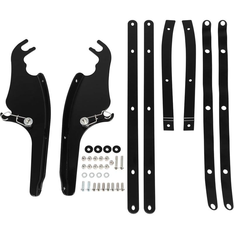 TCMT Windscreen Windshield Mount Bracket Kits Fits For Harley Softail