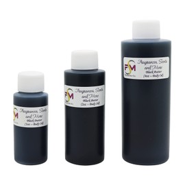 Fragrances, Scents and More Black Butter Perfume/Body Oil - 0.33 Fl Oz Glass Roll On (10ml)