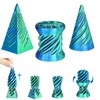 3 PCS Impossible Cone,Spiral Cone Fidget Toy,Impossible Pyramid Passthrough Sculpture,3D