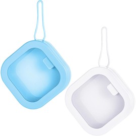 Prudiut Organizador de Ligas para el Cabello Pequeño Soporte Organizador de Ligas para el Cabello Organizador de Pinzas para el Cabello Organizador de Joyas para Bebé Niña Adolescente Mujer, Caja de