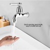 Water Faucet, Single Cold Water Tap for Kitchen, Laundry, Washing