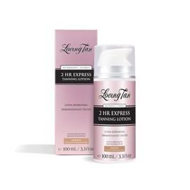 Loving Tan Nueva Loción Corporal Autobronceadora Express De 2 Horas, Tono Medio: Autobronceador Hidratante Para Un Brillo Natural, Sin Marcas, Probado Dermatológicamente, Ligero, Vegano Y Libre De Cru
