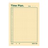 Mini Undated Weekly Planner Scheduler Planning Notepad - Horizontal Days