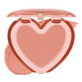 lilybyred Luv Beam Sherbet Cheek | Heart-Shaped Korean Cream Blush, Lightweight Melt-In Texture, Micro-Pearl Glow, Buildable Natural Color, Soft Radiant Finish, 0.12 oz. (02 Sweet Chestnut Topping)