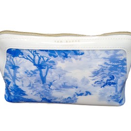 Ted Baker Roxxi Romantic Printed Make up Bag Cosmetic Bag in White