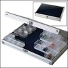 Compact Size Safe 5618 Collection Display Case Aluminium with Velvet