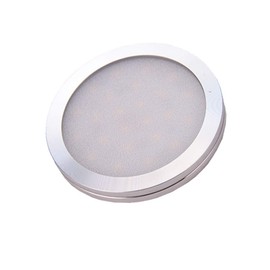 KONPWAY 12 Volt LED Lights Flush Mounted - Neutral 2.5W 250 Lumen - Low Voltage Light for 12V RV Boat Trailer Camper, Pack of 6