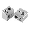 kweiny Bloque calefactor MK10 2PCS para Impresora 3D Hotend Versión