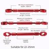 Motorcycle 22-25mm Aluminum Alloy Balance Bar Durable No rusting Handlebar