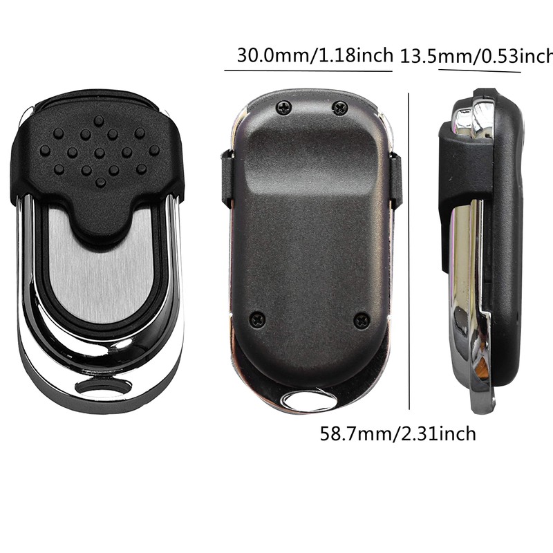 Krawnxin Remote Control Compatible with Hörmann Handheld Transmitter HSM2 HSM4