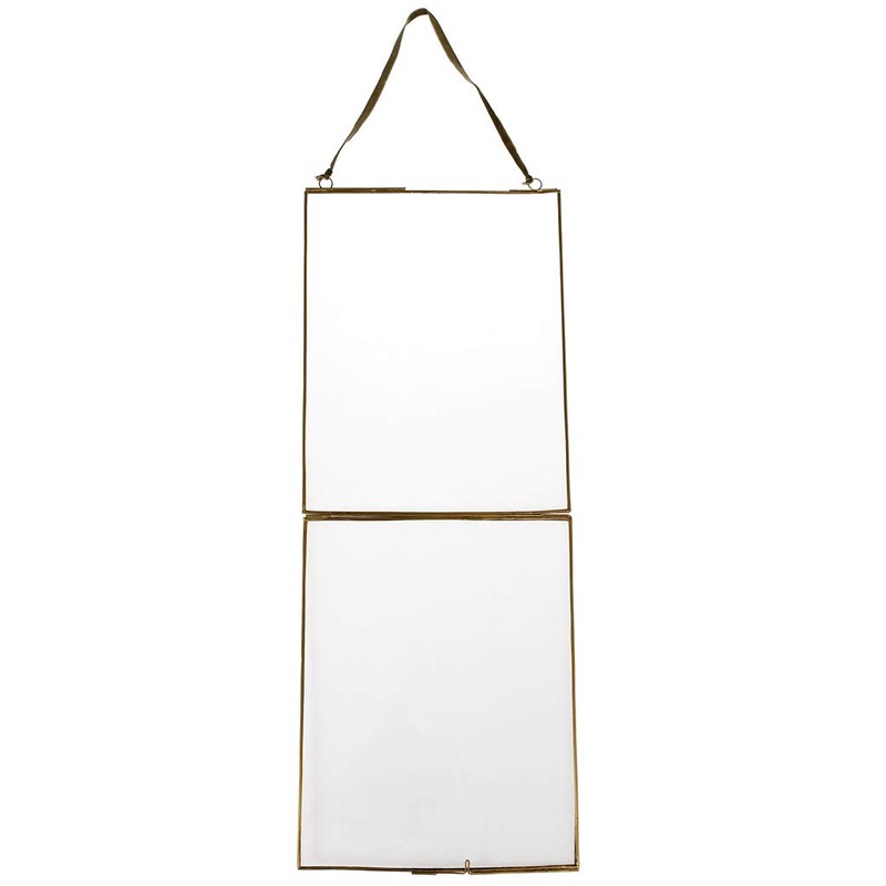 Hanging Brass Photo Frame 25x20cm