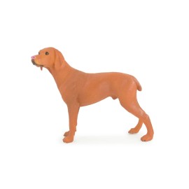 Collectible Wildlife Gifts Toy Vizsla Dog, Hungarian Pointer, Hand Painted Realistic Rubber, 7" CH877 BB200