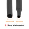 sourcing map Heat Shrink Tubing, 30mm Dia 51mm Flat Width