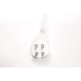 GPH843T5L/4 UV Lamp – 40W 254nm UVC Bulb – 4-Pin T5 Replacement for Aqua Ultraviolet, Polaris, Sterilight, Pura, Atlantic Systems, High Output UV-C 33" Long,10,000 Hours, Guaranteed for one Year