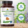 Brieofood Organic Haritaki 1500mg, 45 Servings, Vegetarian, Gluten Free, 90