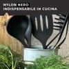 Fackelmann Set 2 Schiumarole da Cucina in Nylon Antigraffio -