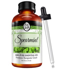 Oil of Youth Spearmint Essential Oil 4 oz Bulk for Aromatherapy – Pure Therapeutic Grade