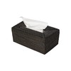 Kouboo Loma Rectangular Rattan Tissue Box Cover (Espresso)