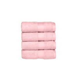 Casa Lino 4 Pack Hand Towels for Bathroom, 24"x16", 100% Cotton, Ultra Soft & Highly Absorbent, Premium Luxury Towels for Gym, Shower, Hotel, New Apartment Essentials, Blush