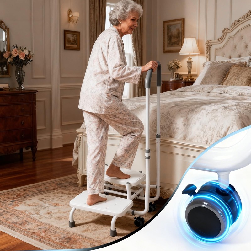 NnsZenith 2 Step Stool for Elderly