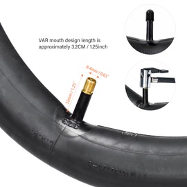 EIIEHX 2 Pieces 14" Bike Tubes 14 x 1.9/2.125 AV32mm Valve 16" Bicycle Inner Tubes Compatible with 14x1.9 14 x 1.95 14 x 2.1 14 x 2.125 Children's Bicycle Electric Bicycle Tires