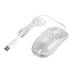 Gaming Mouse Transparent Wired Mechanical Mouse 6 DPI Adjustable RGB