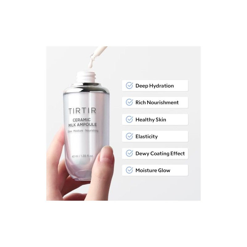 TIRTIR Ceramic Milk Ampoule (1.35 Fl Oz)