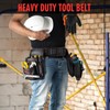 Tool Belt with Multiple Pockets，Adjustable and durable carpenter tool belt,electrician