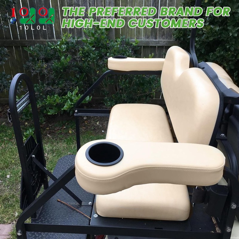 10L0L Golf Cart Cup Inserts, Cup Holder for Golf Cart