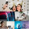 Videoleuchte LED mit Clip, Camnoon Selfie Streaming Licht mit 120