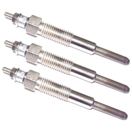 RONGPAS 3PCS Glow Plug SBA185366190 compatible with Ford Tractor 1620 1530 1630 1710 1715 1720 1725 1910 1925 1990