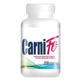 **Carnife Carnitina + Hierro** 90 Cápsulas, Desacif, Biotec, Sin Sabor