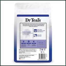 Dr Teal's Epsom Salt Magnesium Soak - Fragrance-Free - 4 lbs