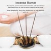 Retro Home Incense Burner Copper Alloy Smoked Incense Burner Holder