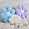 Xuyier Flower Pillow, Decorative Flower Throw Pillow, 14.9“ Cute Daisy